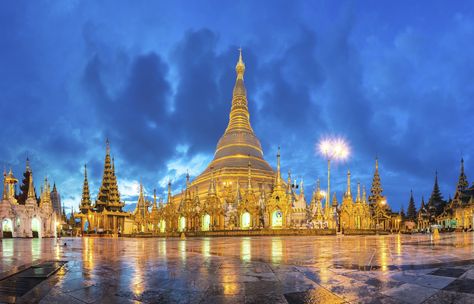 Pagoda Wallpaper, Rice Lake Wisconsin, Buddha Canvas Art, Shwedagon Pagoda, Pretty Dresses Casual, Yangon Myanmar, Hawaii Destinations, Myanmar Travel, Cute Funny Pics