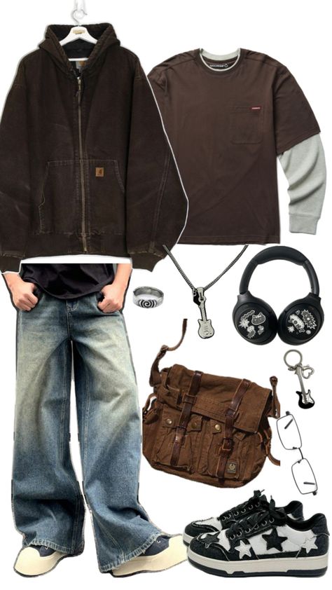 Just a outfit to wear if your walking outside in the middle of a foggy autumn day Foggy Autumn, Walking Outside, Masc Fashion, Autumn Walk, A Outfit, Mood Clothes, Blue Jean Outfits, Fotografi Digital, Outfits Hombre