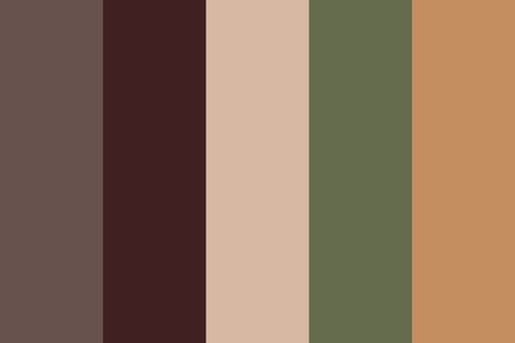 Brunette Color Palette, Brunette Color, Color Palette, Created By, Color