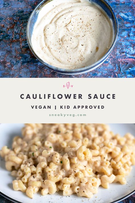 Cauliflower Pasta Sauce, Cauliflower Pasta Recipes, Daniel Fasting, Orthodox Fasting, Df Meals, Winter Vegetarian Recipes, Allergy Diet, Creamy Cauliflower Sauce, Vegan Pasta Sauce