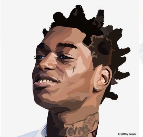 Black Animated Wallpaper, Kodak Black Wallpaper, Trap Art, Animated Wallpaper, Hip Hop Artwork, Rapper Art, Rap Wallpaper, Kodak Black, Lil Durk