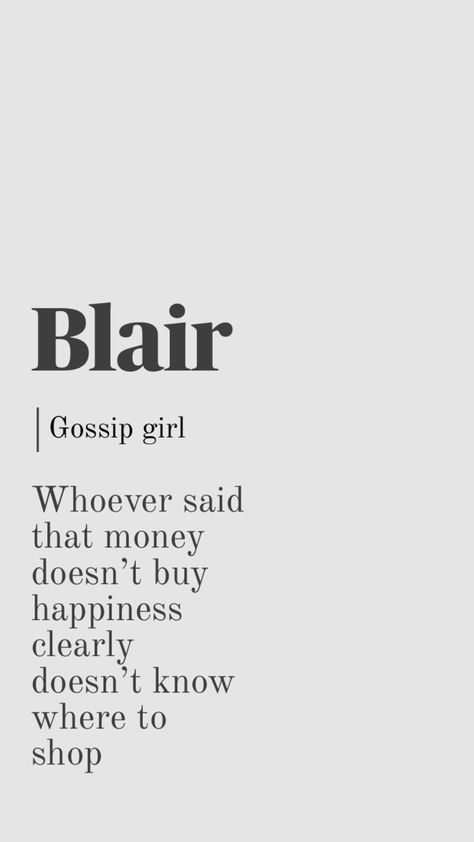 gossip girl wallpaper #gossipgirl #wallpaper #quote Gossip Girl Aesthetic Blair Waldorf, Gossip Girl Aesthetic Wallpaper, Gossip Girl Wallpaper, Gossip Girl Party, Gossip Quotes, Estilo Blair Waldorf, Money Doesnt Buy Happiness, Gossip Girl Quotes, Wallpaper Quote