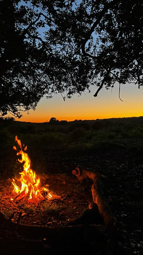 Sunset fire in the New Forest. A lovely summer evening enjoying the heat while it lasts. Summer Night Vibes Aesthetic, Country Summer Nights, Summer Aesthetic Vibes Night, Summer Heat Aesthetic, Hot Summer Nights Aesthetic, The Nature Of Witches, Summer Evening Aesthetic, Midwestern Summer, Summer Night Vibes