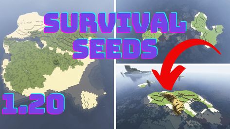 Top 3 Wonderful Survival Seeds For Minecraft (1.20.1, 1.19.4) - Java/Bedrock Edition Minecraft Seeds 1.20, Seeds For Minecraft, Minecraft Seeds, Island Survival, Minecraft Seed, Amazing Minecraft, Minecraft Survival, Minecraft 1, Coral Reef