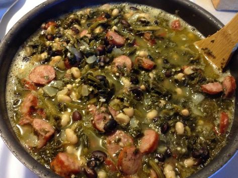 Swamp Soup Recipe, Shoe Peg Corn, Conecuh Sausage, Turnip Green Soup, Hearty Winter Recipes, Turnip Soup, Turnip Recipes, Chicken Broth Recipes, Sausage Soup Recipes