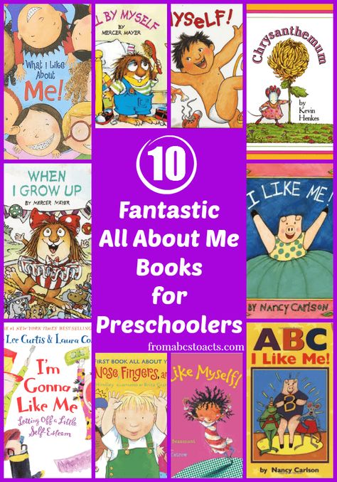 All About Me Preschool Theme, September Preschool, Books For Preschoolers, Me Preschool Theme, All About Me Crafts, All About Me Book, All About Me Preschool, All About Me Activities, About Me Activities