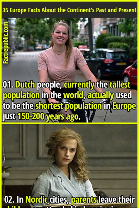 World History Facts, Fact Republic, Dutch People, Dutch Women, Interesting Facts About World, History Facts Interesting, Dutch Girl, People Videos, World Population