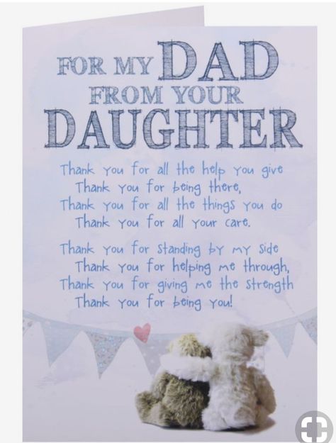 Happy Birthday Daddy From Daughter, Dad Birthday Quotes, Dad Poems, Fathers Day Poems, Father Birthday Cards, Daughter Poems, Dad Love Quotes, Happy Father Day Quotes