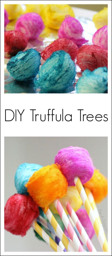 DIY Truffula trees - a colorful Dr. Seuss craft kids can make after reading The Lorax Diy Truffula Trees, Lorax Craft, Dr Seuss Craft, Dr. Seuss Crafts, Preschool Dr Seuss, Dr Suess Week, Diarama Ideas, Dr Seuss Party Ideas, Dr Seuss Preschool