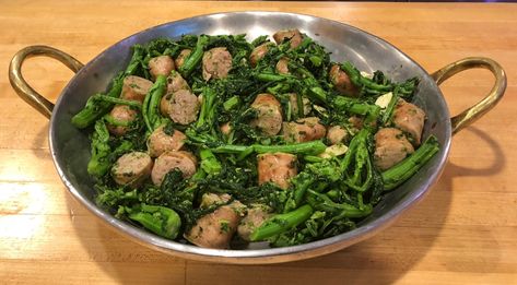 Sausage and Broccoli Rabe Broccoli Rabe And Sausage Recipes, Broccoli Rabe Recipes Sausage, Broccoli Rob And Sausage Recipe, Sausage And Broccoli Rabe, Broccoli Rabe And Sausage, Broccoli Rabe Recipe, Sausage And Broccoli, Italian Main Dishes, How To Make Broccoli