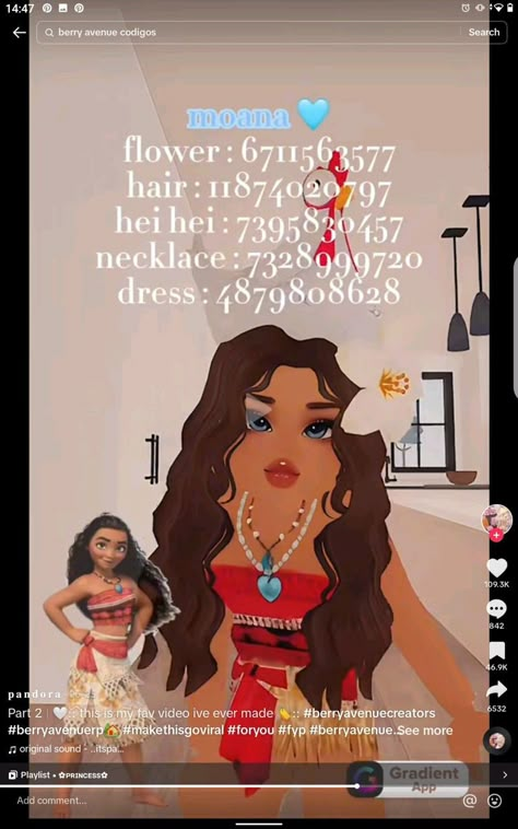 Moana Codes Berry Ave, Berry Avenue Codes Moana, Berry Ave Disney Princess Codes, Disney Berry Ave Codes, Berry Avenue Disney Outfit Codes, Berry Avenue Codes Disney, Berry Avenue Princess Codes, Berry Avenue Codes Disney Princess, Berry Avenue Codes Princess