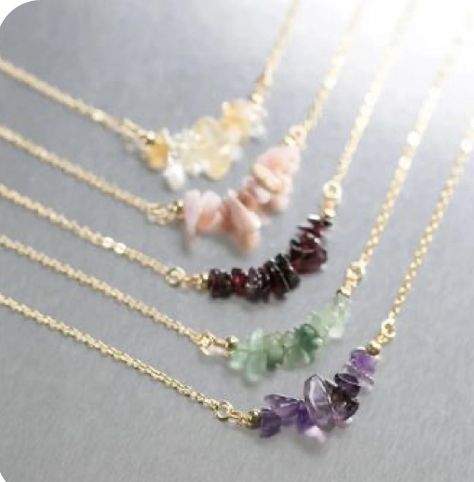 Gemstone Necklace Diy, Aries Jewelry, Astrology Jewelry, Astrology Necklace, Handmade Crystal Jewelry, Bead Charms Diy, Gemstone Necklaces, Crystal Necklaces, Crystal Beads Bracelet