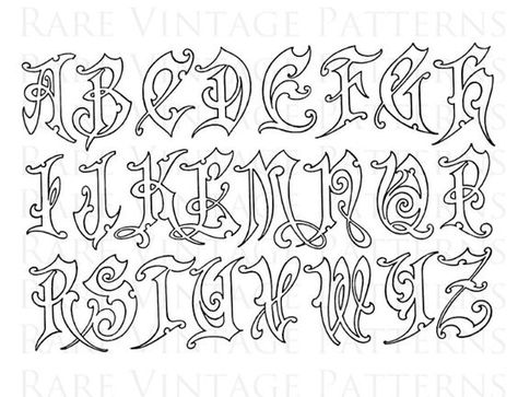 Celtic Letters Alphabet Fonts, Letter Stencils Printables Templates, Different Lettering Styles Alphabet, Art Nouveau Lettering, Fancy Lettering Alphabet, Victorian Lettering, Numbers Tattoo, Tattoo Lettering Alphabet, Tattoo Fonts Alphabet