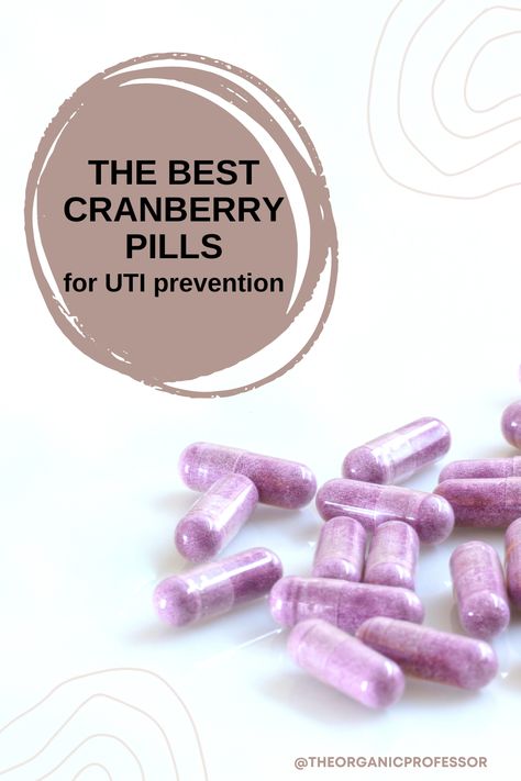 Best Cranberry Pills