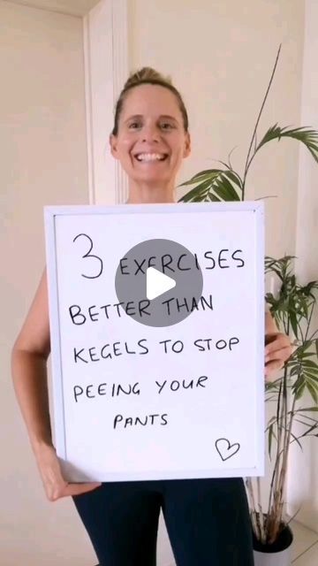 Pelvic Mama | Pregnancy & Postpartum Yoga on Instagram: "Ready to strengthen your pelvic floor and ditch leaks? Let’s dive into these 3 fab exercises together! 💖

Comment ME down below for more info on how my Leak Less Program can help you.

#kegelexercises #kegel #kegels #womenshealth #womensfitness #pelvicfloor #pelvicfloorexercises #athomeworkouts #postpartum #yogaathome #yogamom #athomeyoga" Core Pelvic Floor Workout, Weighted Kegel Exercise, Kegal Exercises For Women, Bladder Control Exercises, Pelvic Floor Exercises Strengthen, Kegel Exercises For Women, Pelvic Floor Exercises For Prolapse, Incontinence Exercises, Kegel Exercise Pregnancy