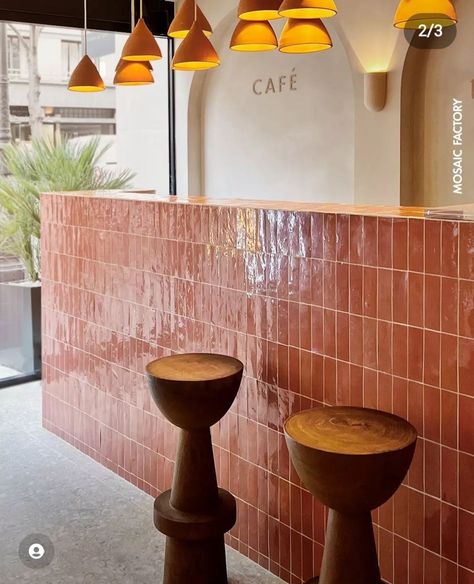 Coffee House Design, Kitchen Mosaic, Lunch Room, Home Coffee Bar, Zellige Tile, Restaurant Concept, Clinic Design, Bar Interior, Cafe Interior Design