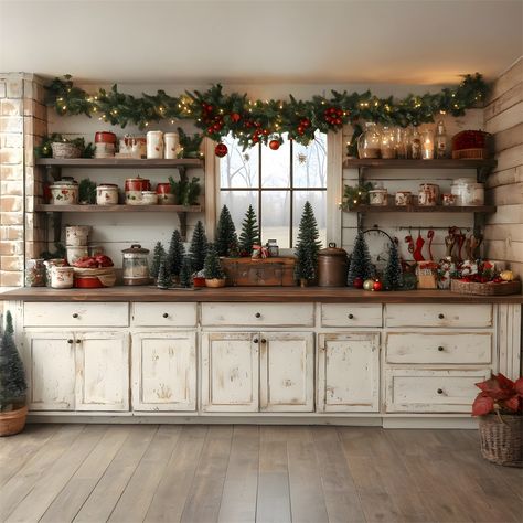 Christmas kitchen decorations