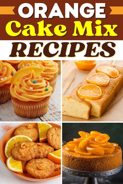 Zesty, fun, and perfect for summer, these orange cake mix recipes are ideal for when you're craving something sweet but don't have much time to spare. Cream Cheese Apple Pie Recipe, Orange Cake Mix Recipes, Fresh Orange Cake, Orange Flavoured Cake, Delicious Orange Cake, Orange Bundt Cake Recipe, Orange Pound Cake Recipe, Orange Cake Easy, Orange Muffin Recipe