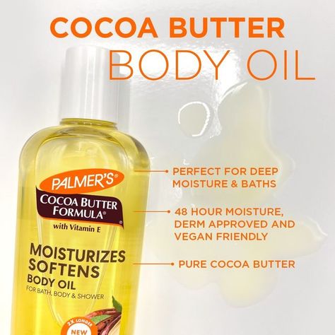 Victoria Secret Body Spray, Pure Cocoa Butter, Palmers Cocoa Butter, Cocoa Butter Formula, Body Shower, Pinterest Images, Victoria Secret Body, Body Oils, Bath Oils