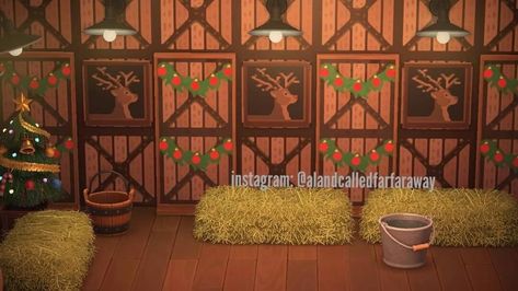 Reindeer Stables Hallway Decoration, Reindeer Stables Decorations, Reindeer Barn Decorations, Reindeer Stable, Christmas Bulletin Boards, Wooden Reindeer, Christmas Float Ideas, Christmas Farm, Christmas Bulletin