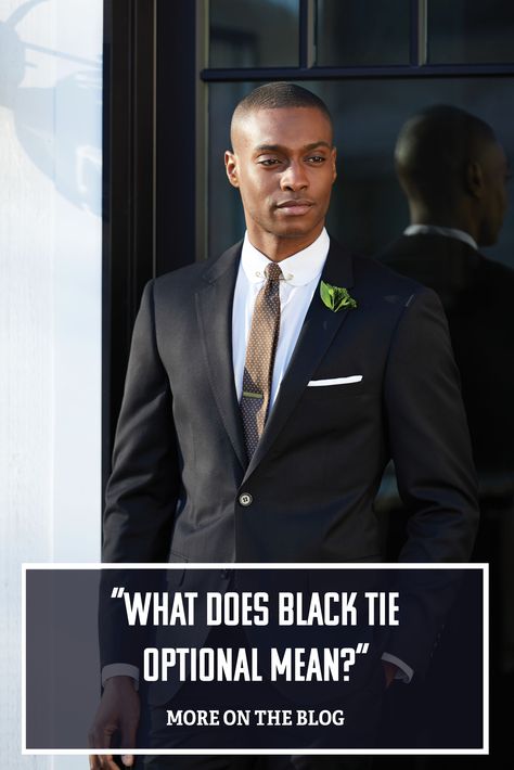 Black Tie Optional Style for Wedding | The Groomsman Suit #weddings #suit #blacksuit Black Tie Optional Men Wedding, Men’s Black Suits For Wedding, Black Tie Optional Men Attire, Men Black Tie Optional Outfit, Black Suit Colored Tie, Black Suit Men Wedding Guest, Mens Black Tie Optional Attire, Black Tie Optional Wedding Guest Dress Men, Black Tie Wedding Mens Attire