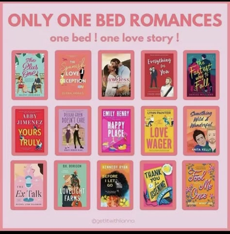 Teen Romance Book, Book Recommendations Tiktok, Book Recommendations For Teens, One Bed Trope, Romance Recommendations, Reading Books Aesthetic, Romance Book Recommendations, Romance Booktok, Spicy Romance