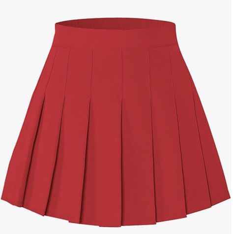 red + pleated + skirt + olivia rodrigo + mtv awards + outfit Red Pleated Skirt, Gentleman Outfit, Womens Pleated Skirt, Mtv Awards, School Skirt, Shirt Tucked In, Pleated Skirts, Skirt Belt, Casual Skirt