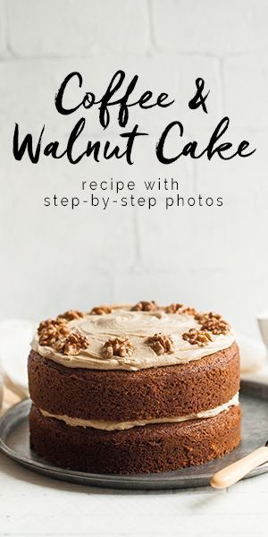 Coffee Walnut Cake Recipe, Cafe Cakes Ideas Coffee Shop, Coffee And Walnut Cake Recipe, Chocolate Walnut Cake, Coffee Walnut Cake, Walnut Cake Recipe, Coffee And Walnut Cake, Churro Cheesecake, Flat Cakes