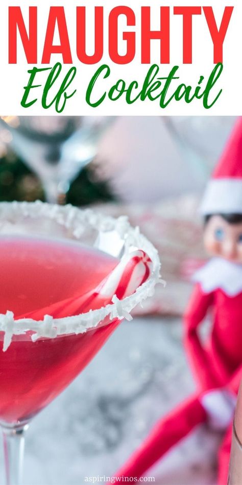 Malibu Rum Cocktails, Elf Cocktail, Cocktails With Malibu Rum, Malibu Rum Drinks, Malibu Cocktails, Rum Drinks Recipes, Malibu Drinks, Christmas Martini, Christmas Drinks Alcohol