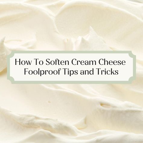 How To Soften Cream Cheese: Foolproof Tips and Tricks Soften Cream Cheese Quickly, Cool Whip Frosting, Cranberry Salsa, Banana Split Cake, Pecan Pie Cheesecake, Pretzel Dip, Cream Cheese Dips, How To Make Cheesecake, Salsa Dip