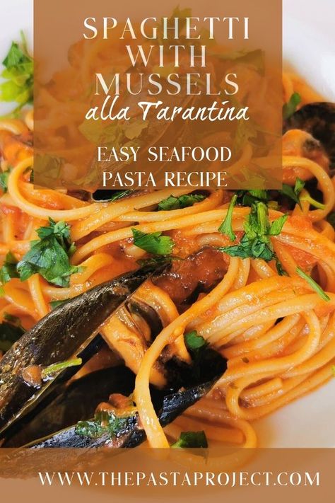 Mussels Recipe Pasta, Italian Seafood Pasta, Italian Pasta Recipes Authentic, Italian Seafood, Italian Seafood Recipes, Mussels Recipe, Seafood Pasta Recipes, Pasta Spaghetti, Italian Pasta Recipes