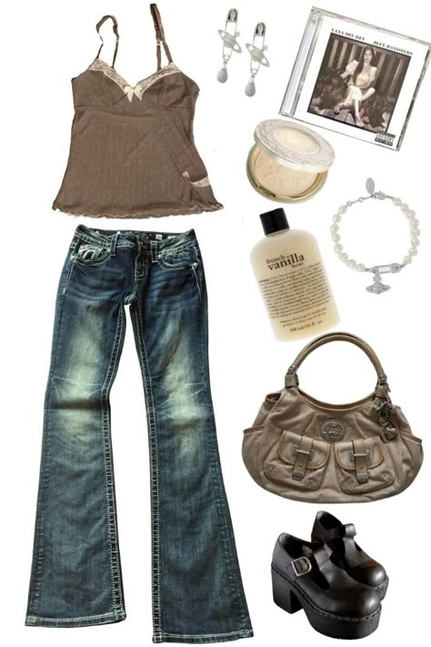 2000s Lana Del Rey, Coquette Outfit Lana Del Rey, Lana Del Ray Clothing Aesthetic, Lana Style Aesthetic, Y2k Lana Del Rey Outfits, Blue Banisters Outfits, Lana Del Rey Core Outfit, Lana Core Aesthetic Outfit, Lana Del Rey Clothing Aesthetic