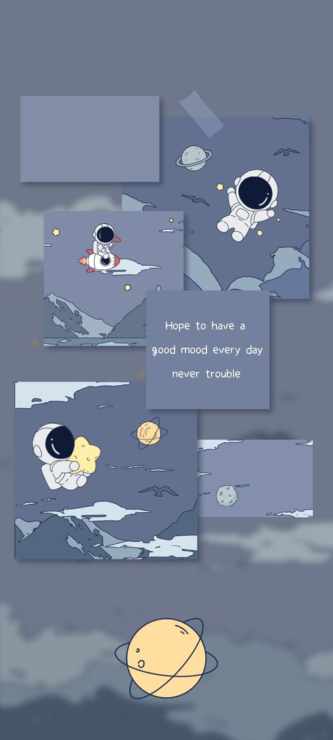 Austraunot Wallpaper, Wallpaper Wa, Astronaut Wallpaper, Iphone Wallpaper Kawaii, Cute Galaxy Wallpaper, Wallpaper Doodle, Cute Desktop Wallpaper, Cute Tumblr Wallpaper, Cute Pastel Wallpaper