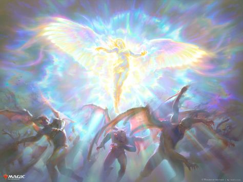 Light Magic Fantasy Art, Light Magic Aesthetic, Mtg Cards, Mtg Art, Magic Aesthetic, Light Magic, Fantasy Concept Art, Magic Art, Ethereal Art