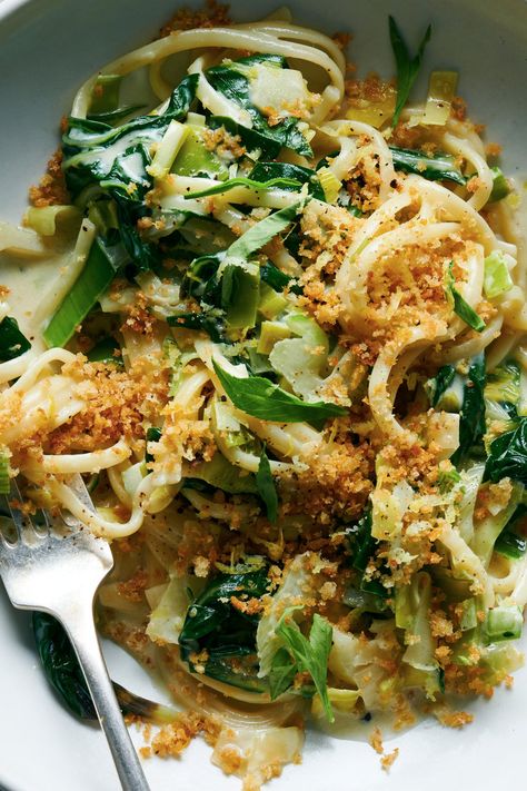 Migraine Recipes, Pasta With Leeks, Swiss Chard Pasta, Chard Pasta, Lemon Zest Recipes, Nyt Recipes, Swiss Chard Recipes, Dinner Pasta, Chard Recipes