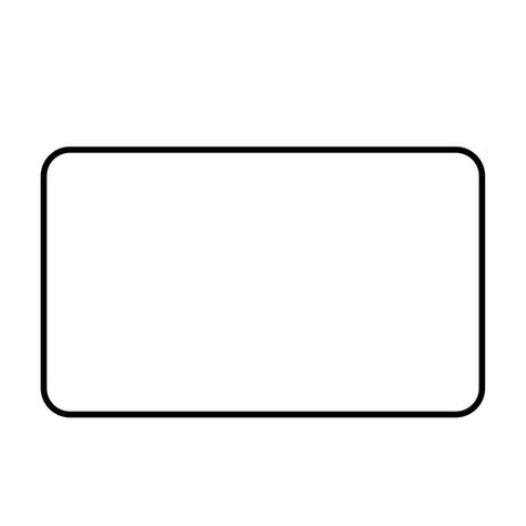 Rectangle Design Art, Rectangle Aesthetic, Rectangle Overlay, Shapes Overlay, Rectangle Outline, Shape Overlay, Transparent Pictures, Png Shape, Shapes Png