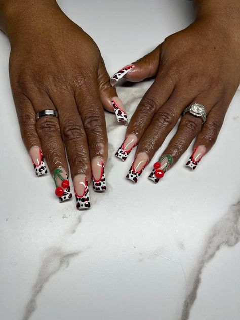 Cheetah Nails, Punk Nails, Nails Black, Black Nails, Black Women, Nails, Black