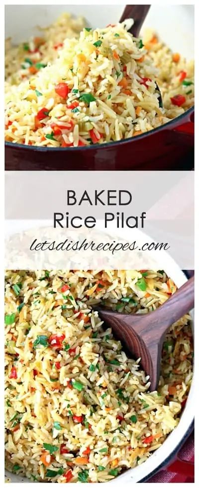 Baked Rice Pilaf, Rice Pilaf With Orzo, Toasted Orzo, Oven Baked Rice, Rice Bake Recipes, Rice Pilaf Recipe, Pilaf Recipe, Rice Side Dish Recipes, Cats Food