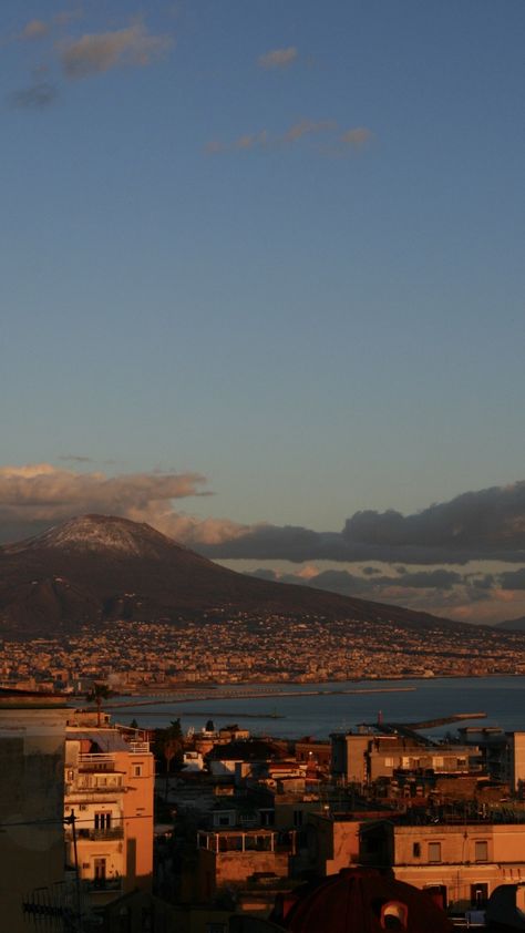 Napoli Italy Aesthetic, Naples Italy Aesthetic, Naples Aesthetic, Estate Aesthetic, Italy Sunset, Italy Sea, Napoli Italy, Sunset City, Italy Photography