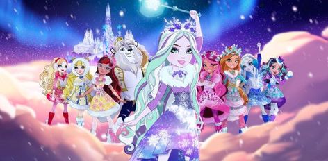 Ever After High Epic Winter, Lizzie Hearts, Raven Queen, Fairy Tale Characters, Fairy Coloring, My Little Pony Drawing, Disney Favorites, Dragon Games, Ever After High