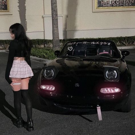 Jdm Girls, Tokyo Drift Cars, Mx 5 Miata, Girl Car, Best Jdm Cars, Street Racing Cars, Rx 7, Seductive Clothes, Car Aesthetic