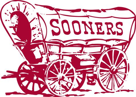 oklahoma sooner logo | Oklahoma Sooners Primary Logo (1952) - Sooner Scooner - maroon covered ... Sooner Schooner, Sooner Football, Oklahoma Sooners Football, Ou Football, Oklahoma Football, Ou Sooners, The University Of Oklahoma, Boomer Sooner, Logo Shapes