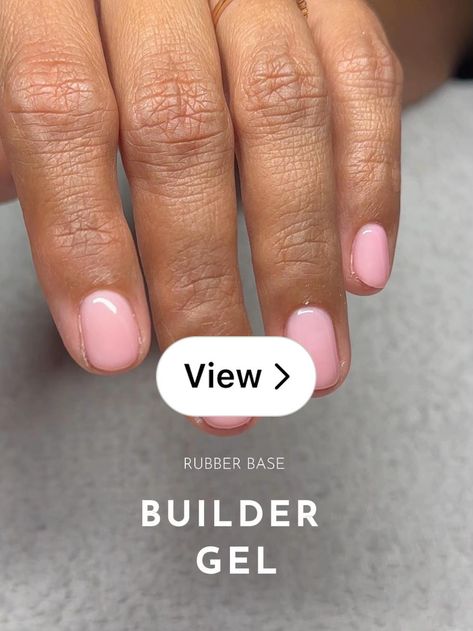 Lemon8 · Rubber base builder gel! 💗💅🏼 · @KAITLYN Nail Tricks, Builder Gel, Hard Gel, Nails