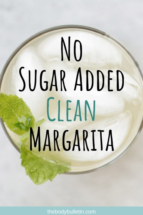 Sweet Margarita Recipe, Macro Food List, Sugar Free Margarita, Clean Eating Food List, Eat Clean Diet, Macro Food, Homemade Margaritas, Meal Plan Healthy, Clean Eating Dinner Recipes