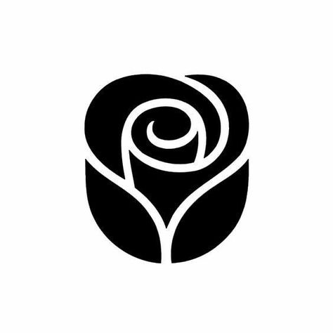 Minimalistic Tattoo Ideas, فن الرسم بالمسامير, Minimalistic Tattoo, Floral Logo Design, Logo Design Set, Flower Logo Design, Scrapbook Printing, Rose Illustration, Photo Wall Gallery