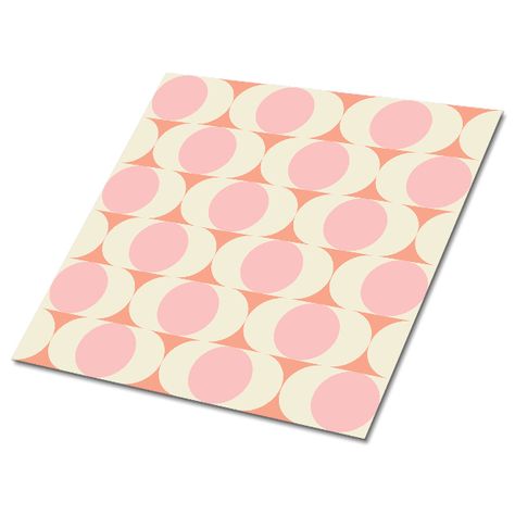 Vinyl tiles on wall floor Pink vintage pattern Sticker Tiles Kitchen, Vinyl Tiles Flooring, Patterned Vinyl Flooring, Vinyl Wall Panels, Vinyl Rugs, Vinyl Mat, Peel And Stick Floor, Tiles For Bathroom, Vinyl Floor Tiles