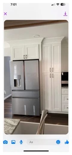 ? Look into reversing doors/ hinges on the pantry. Pull on right if you can. Kitchen Pantry Doors, Pantry Door, Pantry Cabinet, Door Hinges, Kitchen Pantry, Cabinet Hardware, Door Hardware, Pantry, Kitchen Remodel