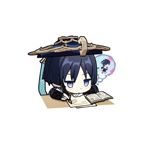 wanderer/scaramouche sticker Scaramouche Emoji Genshin, Genshin Stickers Scaramouche, Wanderer Sticker Chibi, Wanderer Stickers Genshin, Scaramouche Sticker Png, Scaramouche Chibi Icon, Scaramouche Stickers Printable, Wanderer Widgets Genshin, Scaramouche Widget Icon