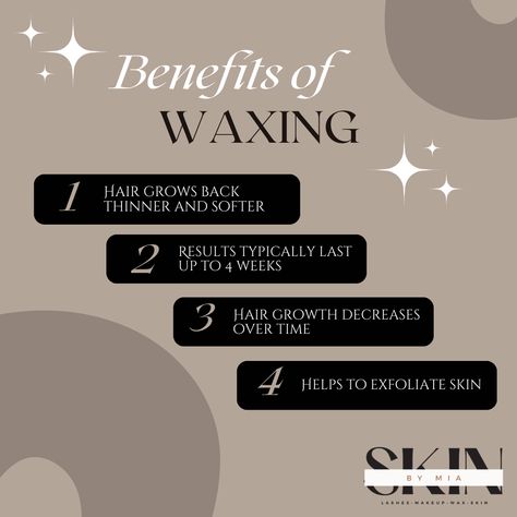 Waxing Tips For Estheticians, Esthetician Waxing Post Ideas, Waxing Benefits Hair Removal, Waxing Information, Wax Promotion Ideas, Instagram Post Ideas For Esthetician, Waxing Menu Ideas, Esthetician Instagram Templates, Waxing Promotion Ideas