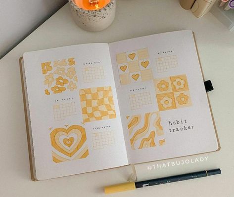 May Habit Tracker, Xo Kitty, Bullet Journal Notes, Bullet Journal Paper, Bulletin Journal Ideas, Diy Journal Books, Bullet Journal Aesthetic, Bullet Journal Notebook, Bullet Journal Design Ideas